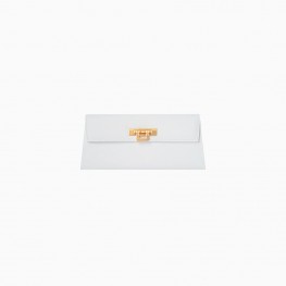 Fonteyn Clutch Dolomite Pebble Print Calf Leather Handbag
