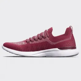 Unisex TechLoom Breeze Burgundy-Bleached Pink-White