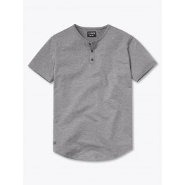AO Henley Curve-Hem