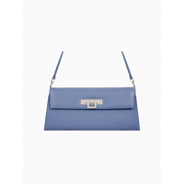 Fonteyn Clutch Caribou Soft Grainy Print Calf Leather Handbag
